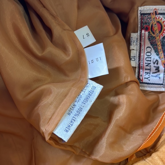 ⭐️Vintage leather skirt Sz 10 Melbourne Country - Picture 8 of 12